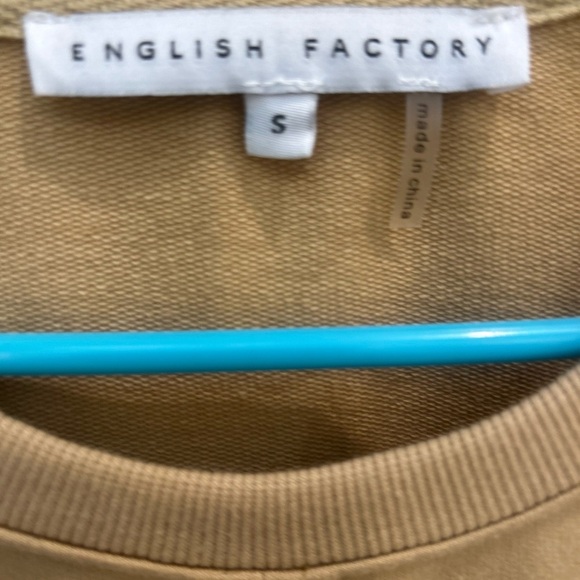 English Factory Brown Sweat shirt Dress! Excellent condition! - Picture 2 of 5